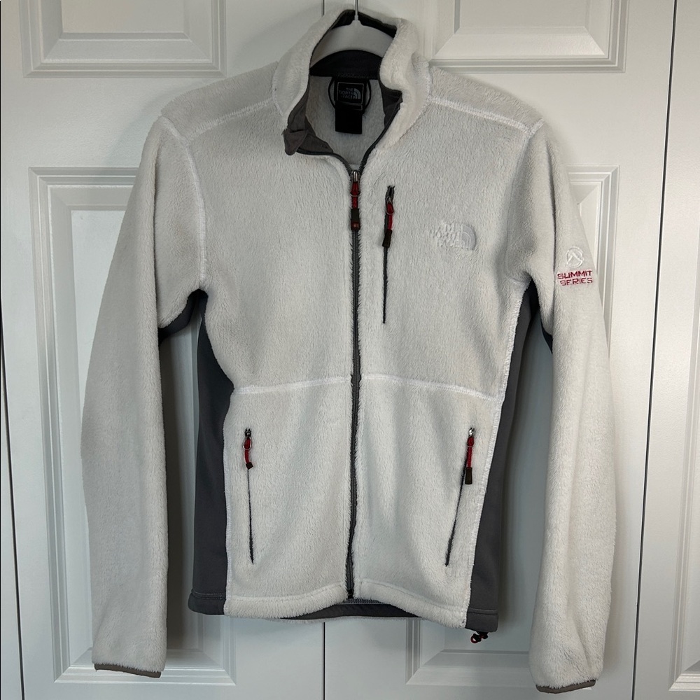 The North Face Women’s Gray and White Performance Jacket